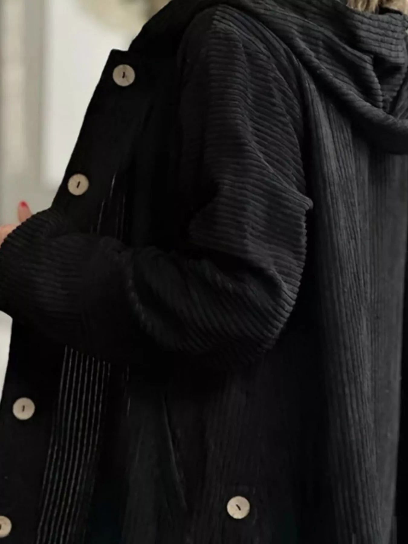 Lifestyle image of product styled for a chic daytime look