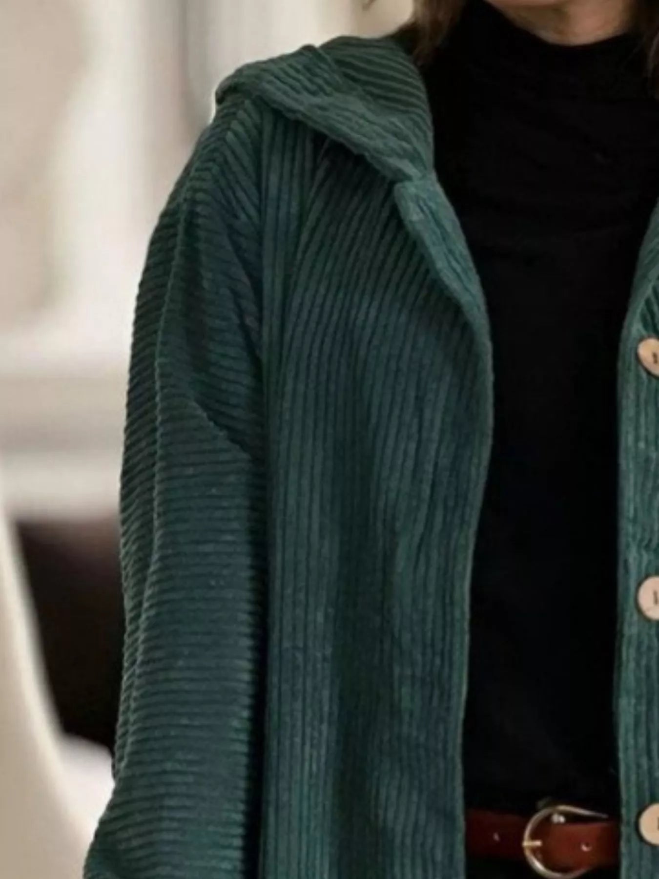 Lifestyle image of product styled for a chic daytime look