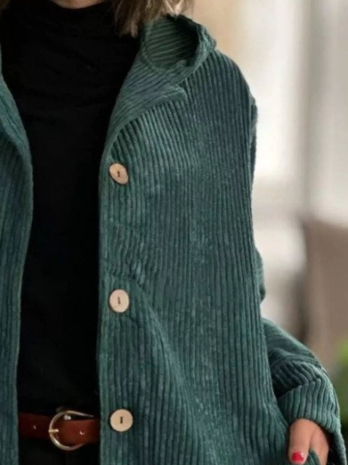 Lifestyle image of product styled for a chic daytime look