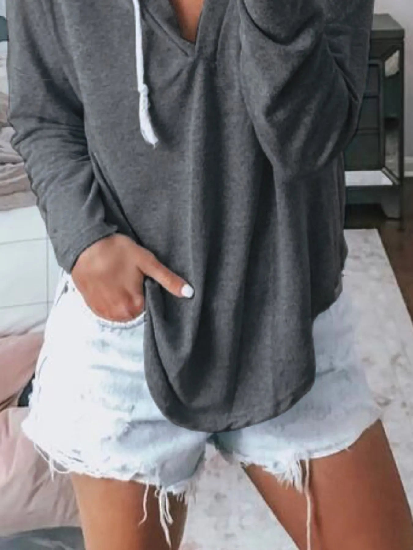 Lifestyle image of product styled for a chic daytime look