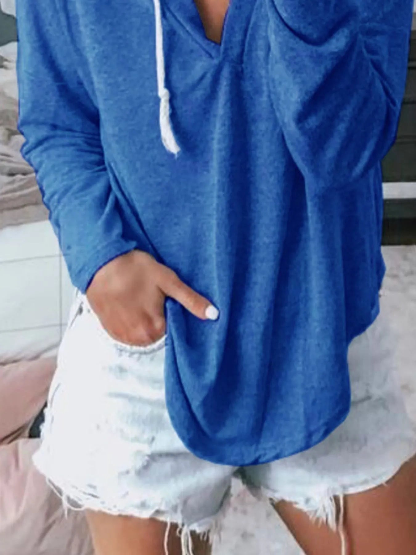 Lifestyle image of product styled for a chic daytime look