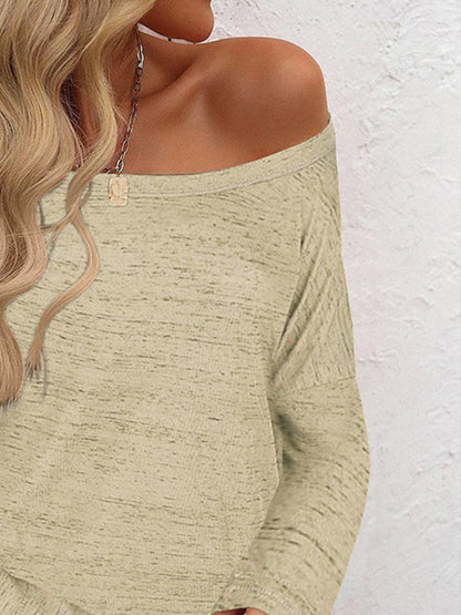 Back view of product with easy, flowy drape