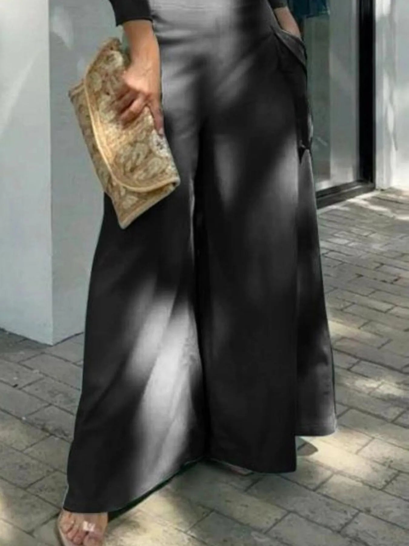 Lifestyle image of product styled for a chic daytime look