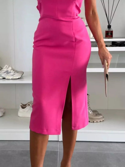 Lifestyle image of product styled for a chic daytime look