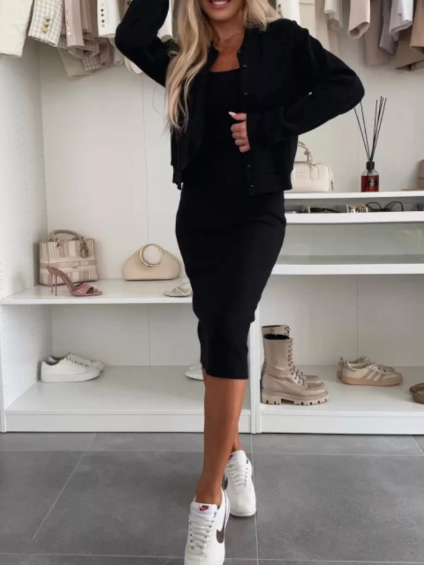 Close-up of product showing fabric texture and finish