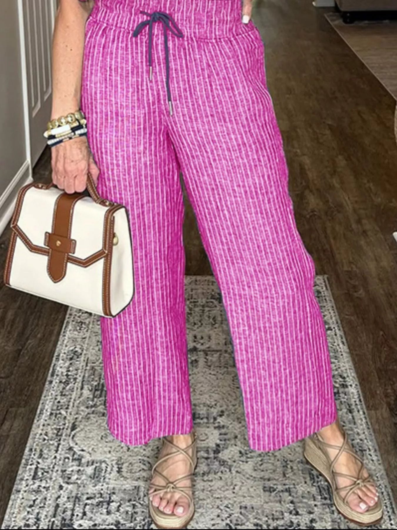 Lifestyle image of product styled for a chic daytime look