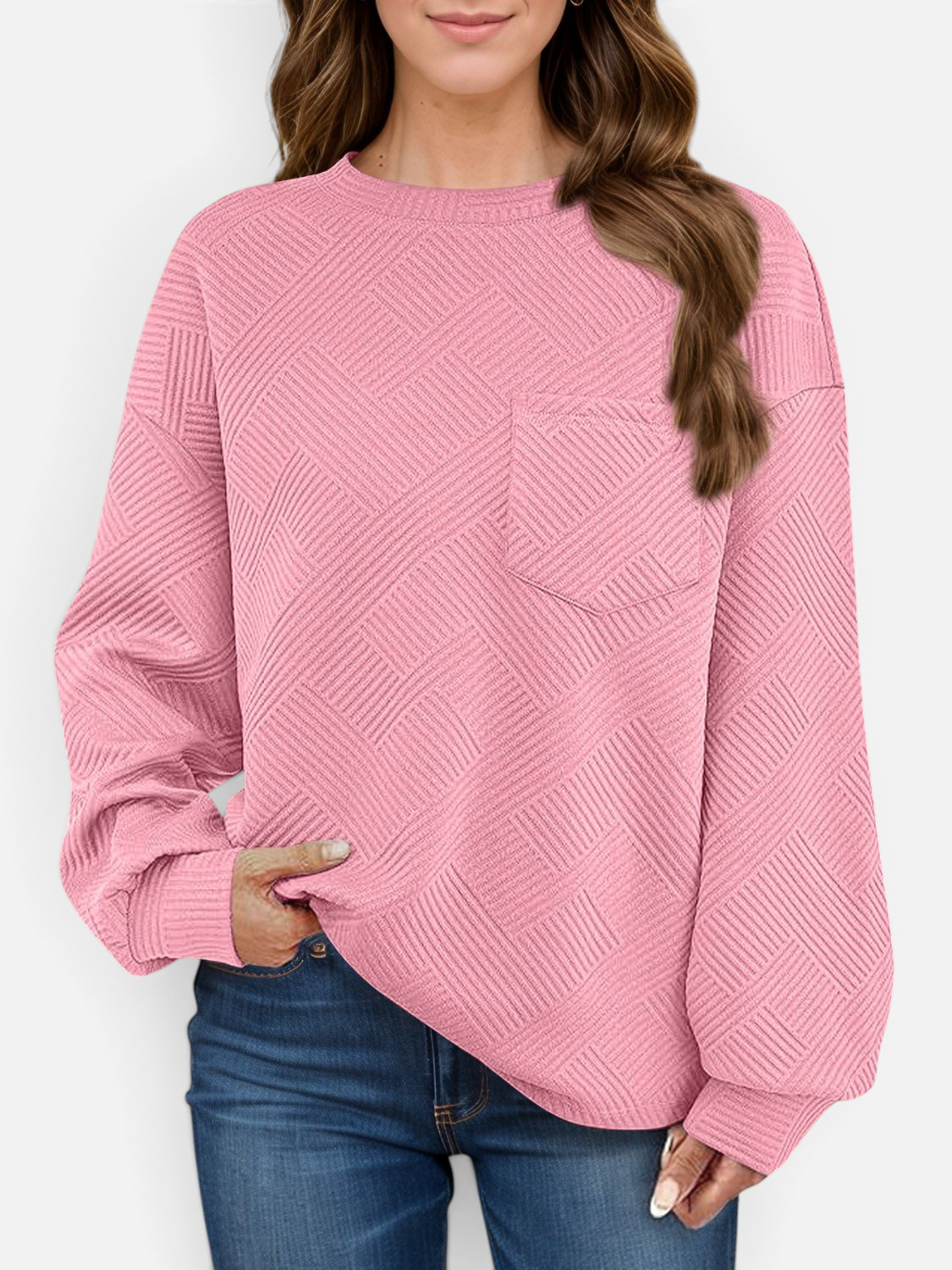 Lifestyle image of product styled for a chic daytime look