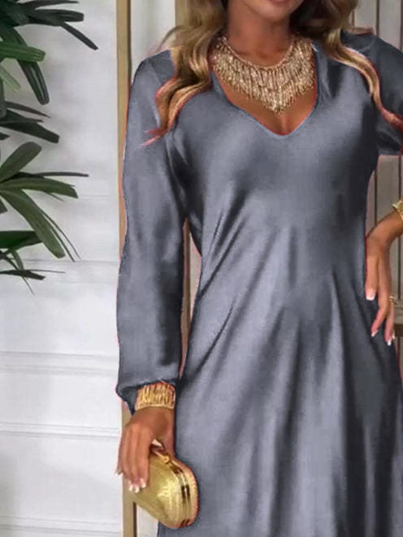 Lifestyle image of product styled for a chic daytime look