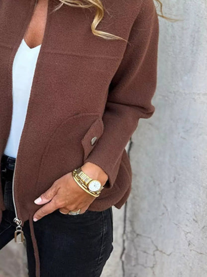 Side view of product highlighting flattering shape and movement