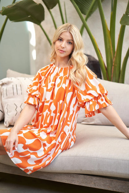 Side view of product highlighting flattering shape and movement