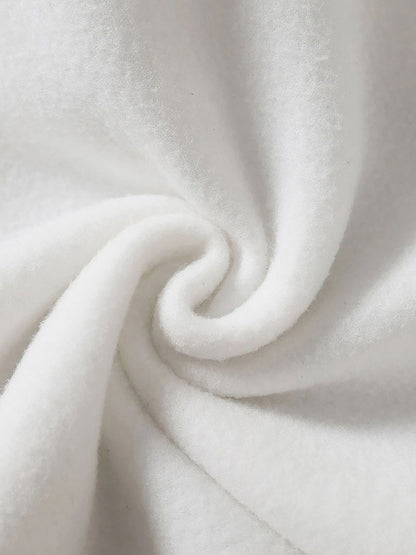 Graphic Drawstring Hoodie with Pocket - Rochelle's House LLC