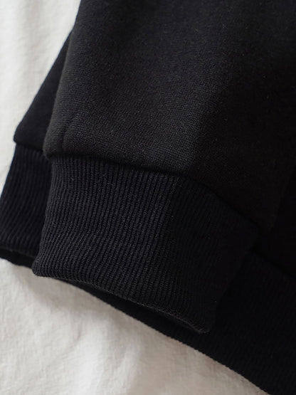 Graphic Drawstring Hoodie with Pocket - Rochelle's House LLC