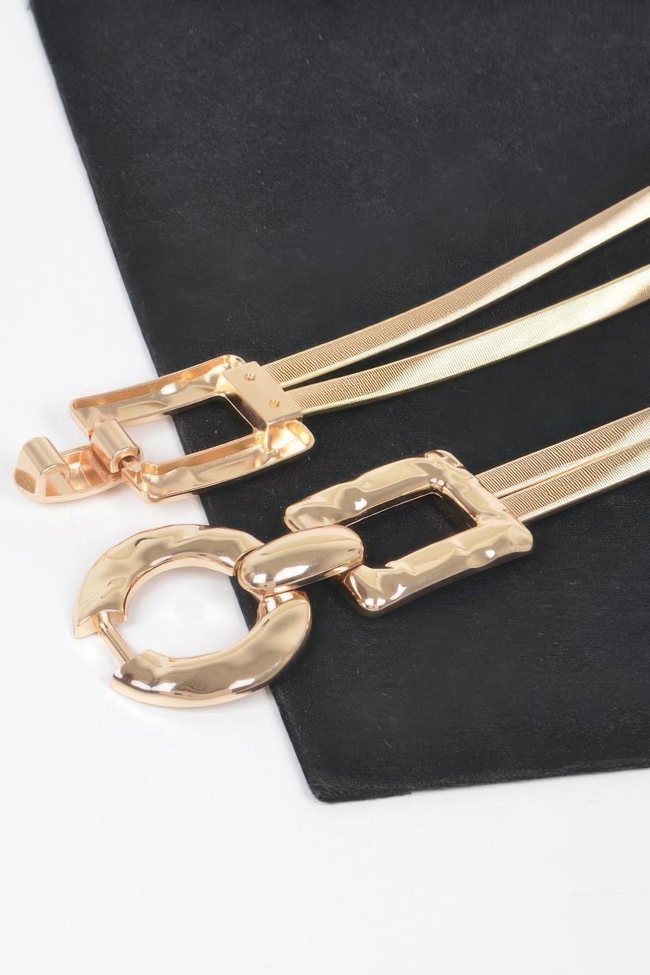 Lifestyle image of product styled for a chic daytime look