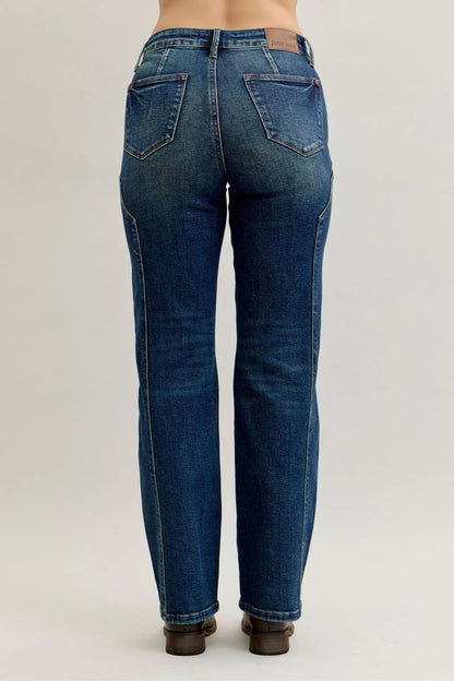 Side view of product highlighting flattering shape and movement
