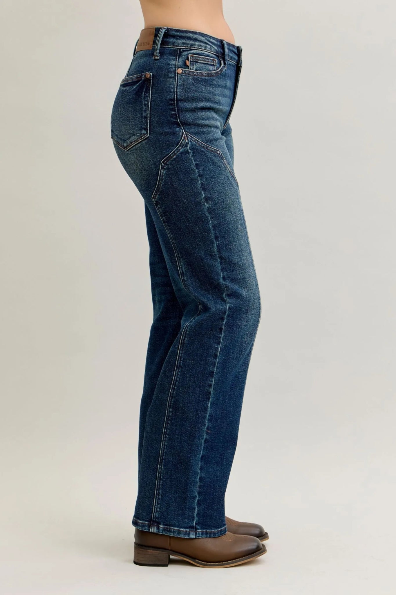 Back view of product with easy, flowy drape