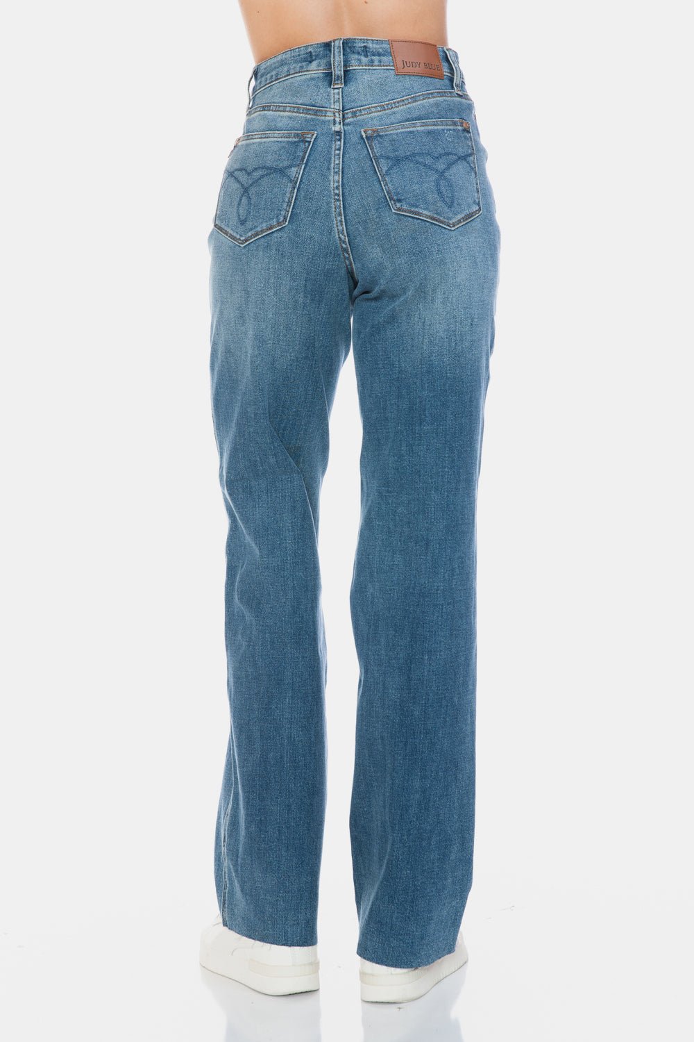 Side view of product highlighting flattering shape and movement