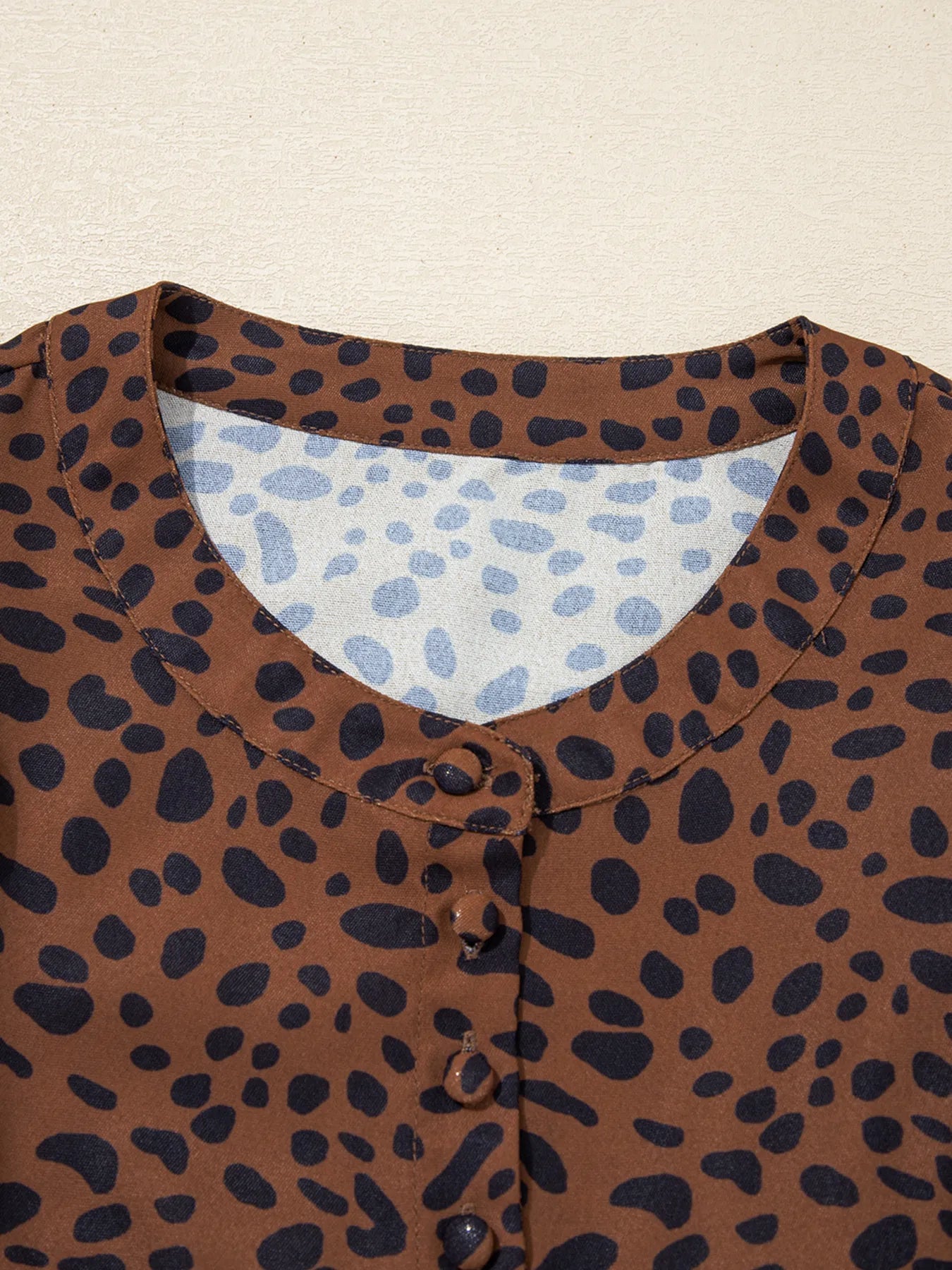 Close-up of product showing fabric texture and finish