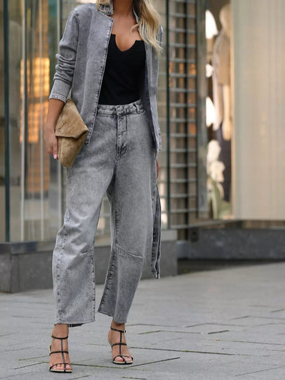 Side view of product highlighting flattering shape and movement