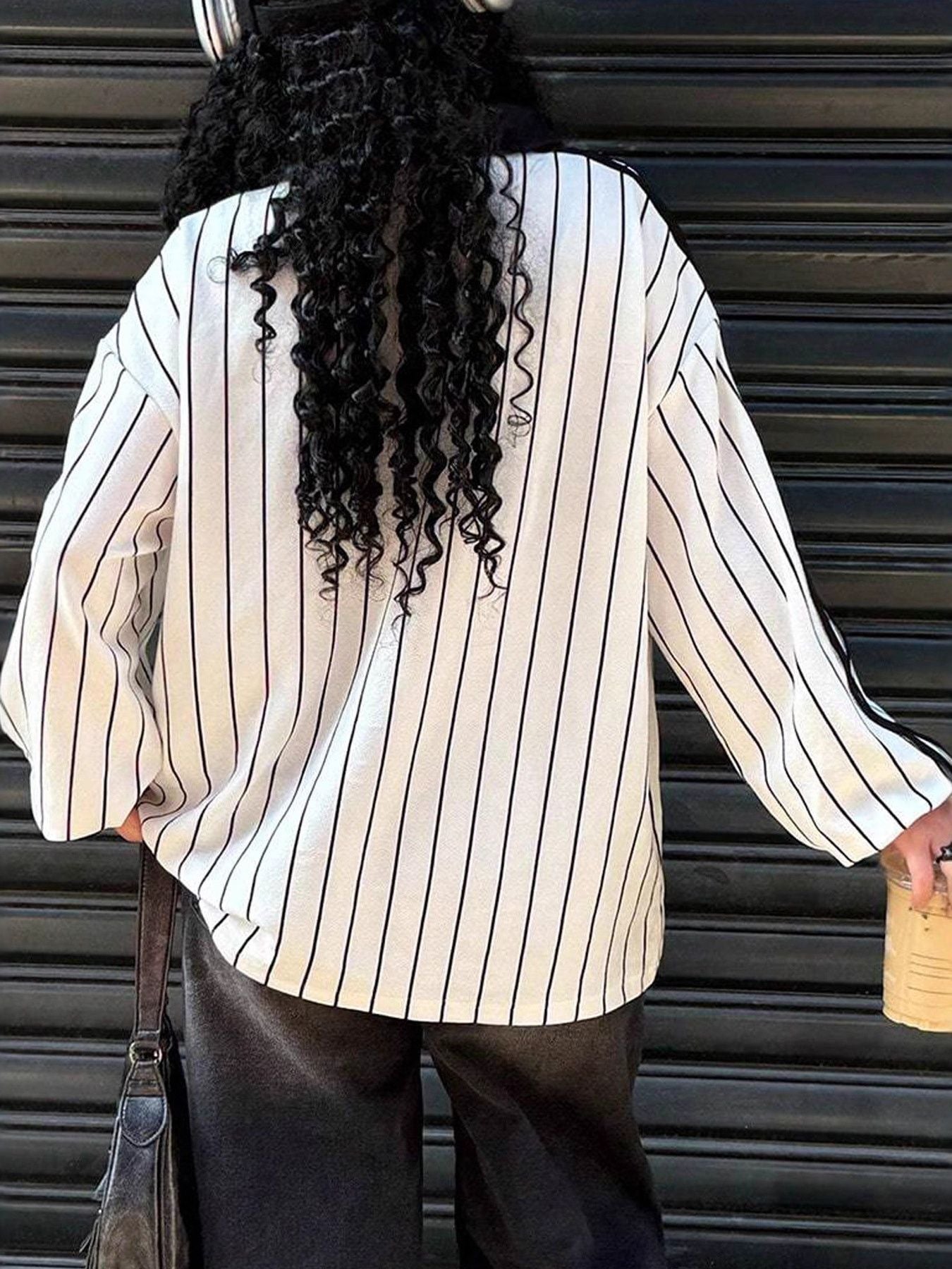 Los Angeles Striped Long Sleeve Top - Rochelle's House LLC