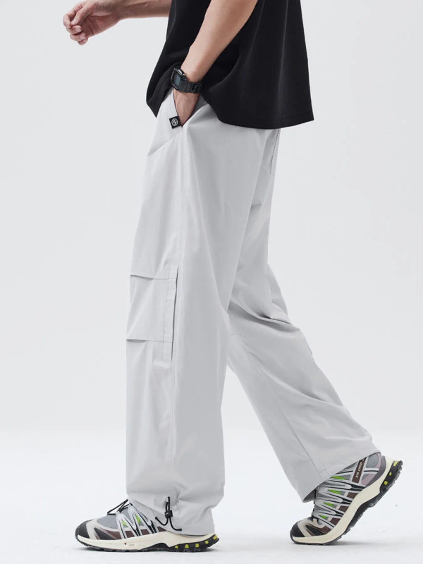 Close-up of product showing fabric texture and finish