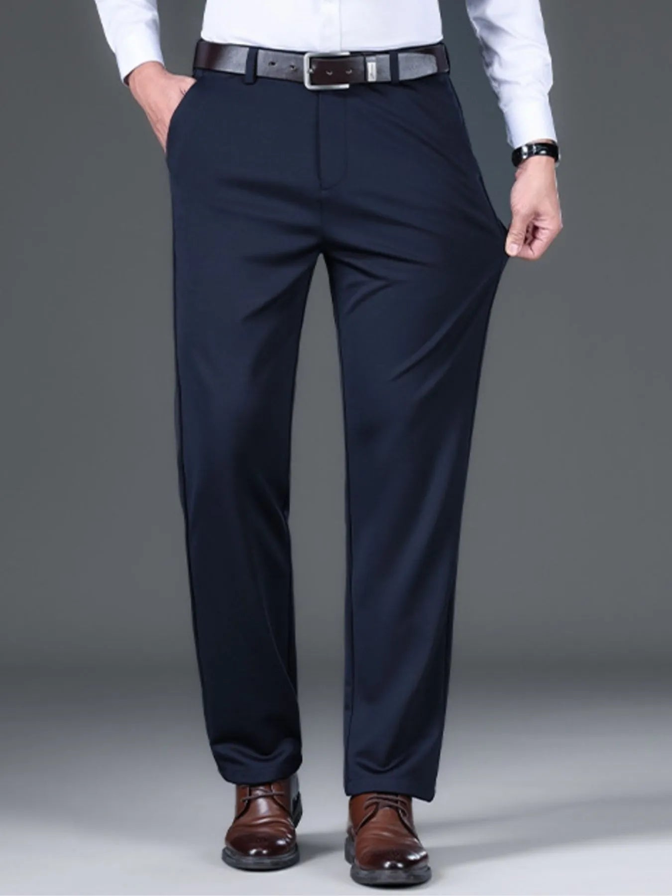 Side view of product highlighting flattering shape and movement