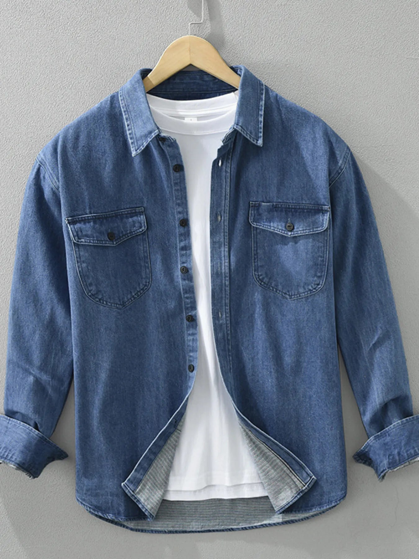 Side view of product highlighting flattering shape and movement