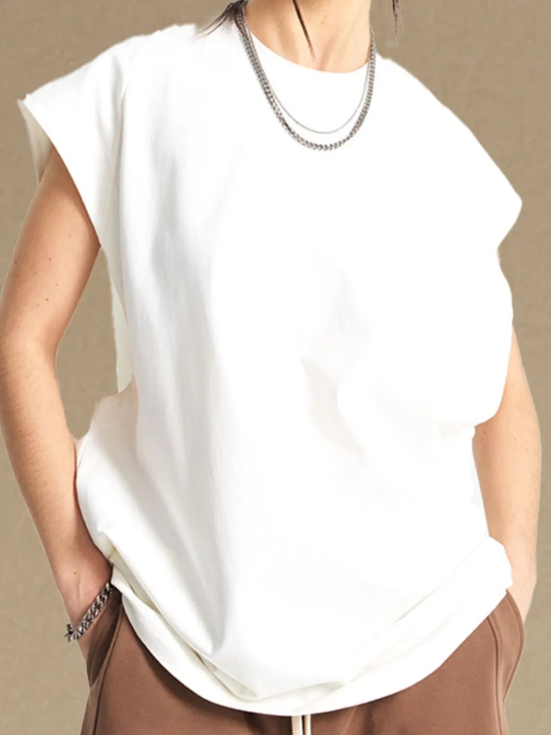 Lifestyle image of product styled for a chic daytime look