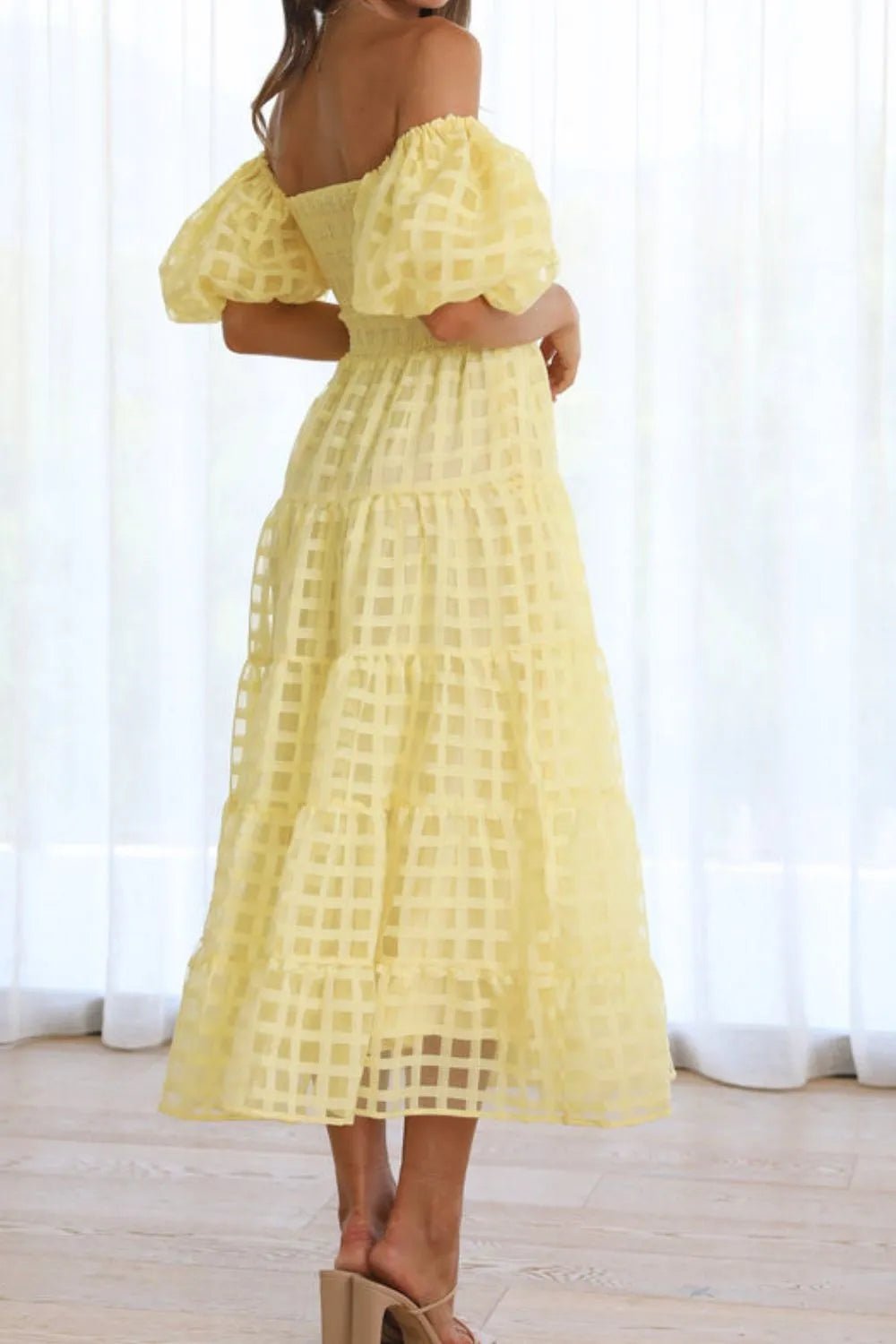 Lifestyle image of product styled for a chic daytime look