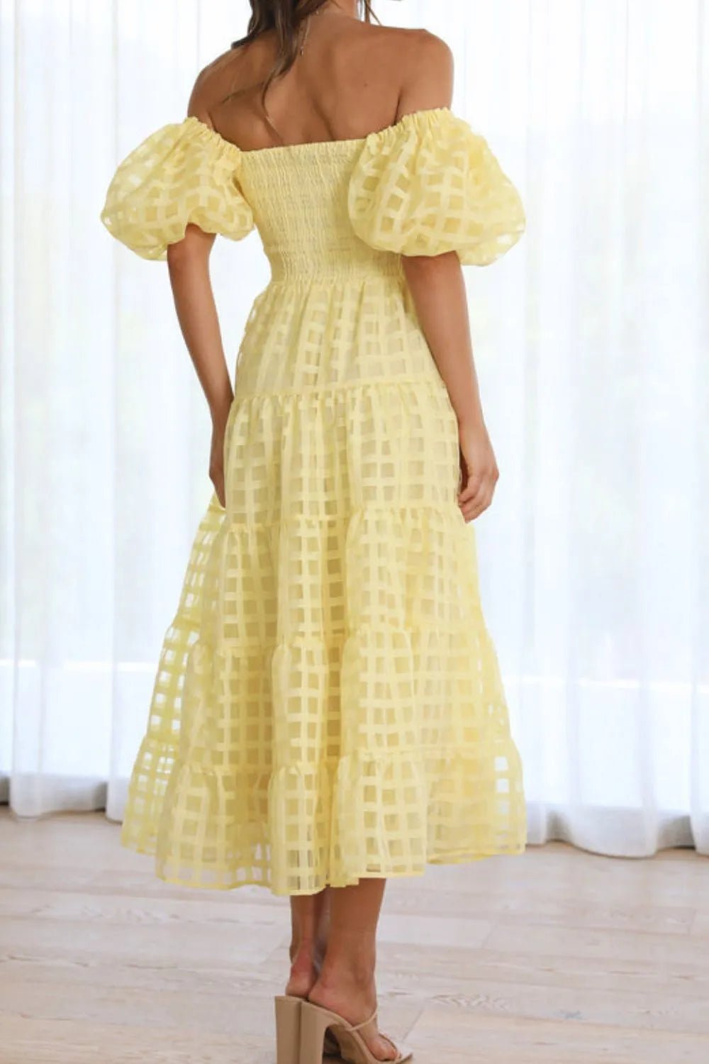 Lifestyle image of product styled for a chic daytime look