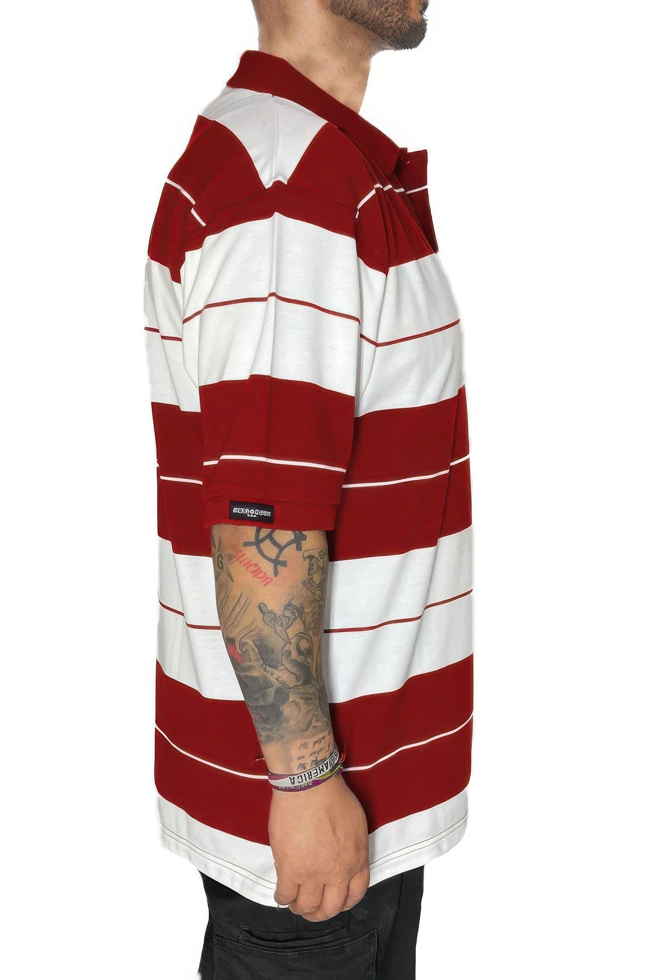 Back view of product with easy, flowy drape