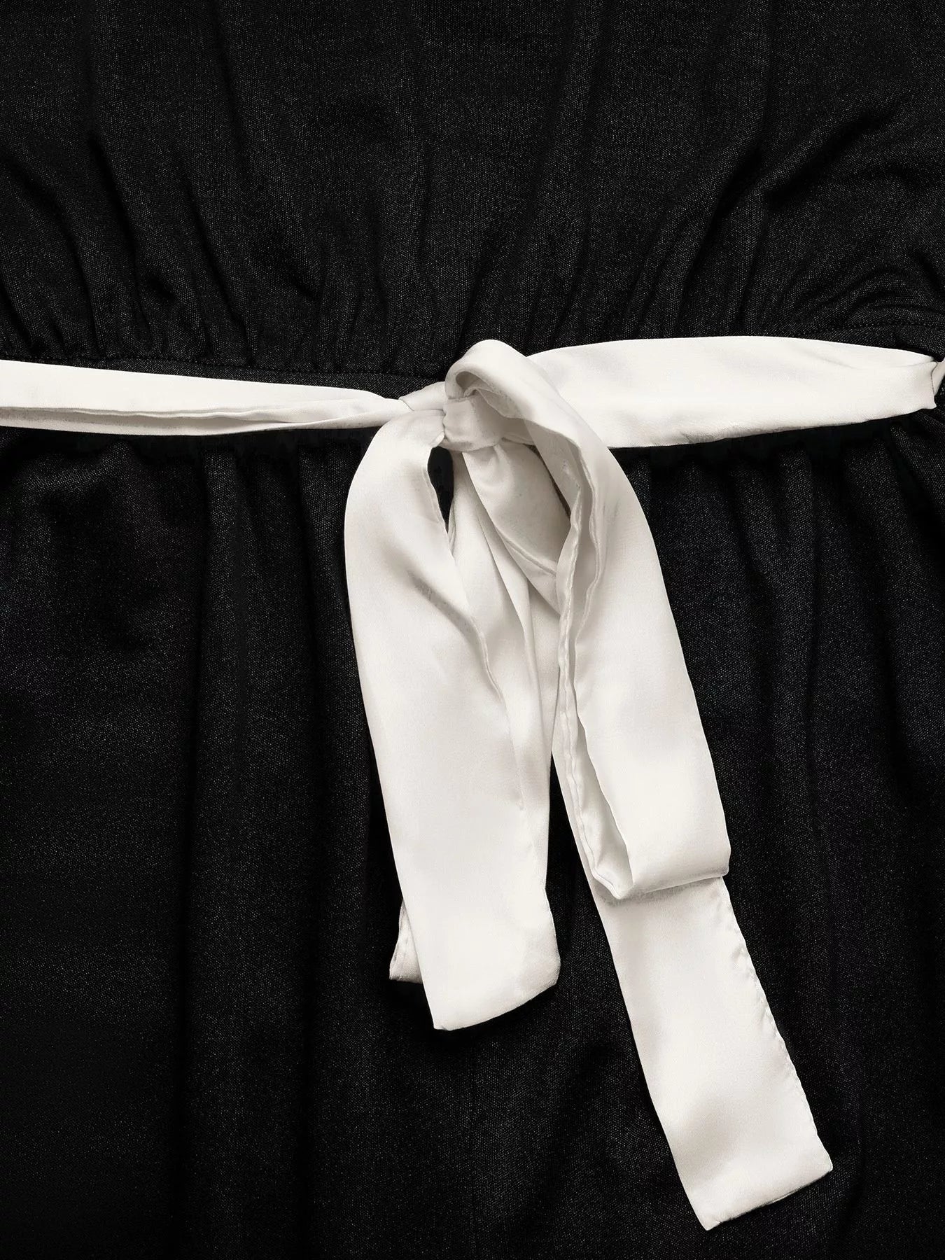 One - Shoulder Bowknot Wide Leg Jumpsuit - Rochelle's House LLC