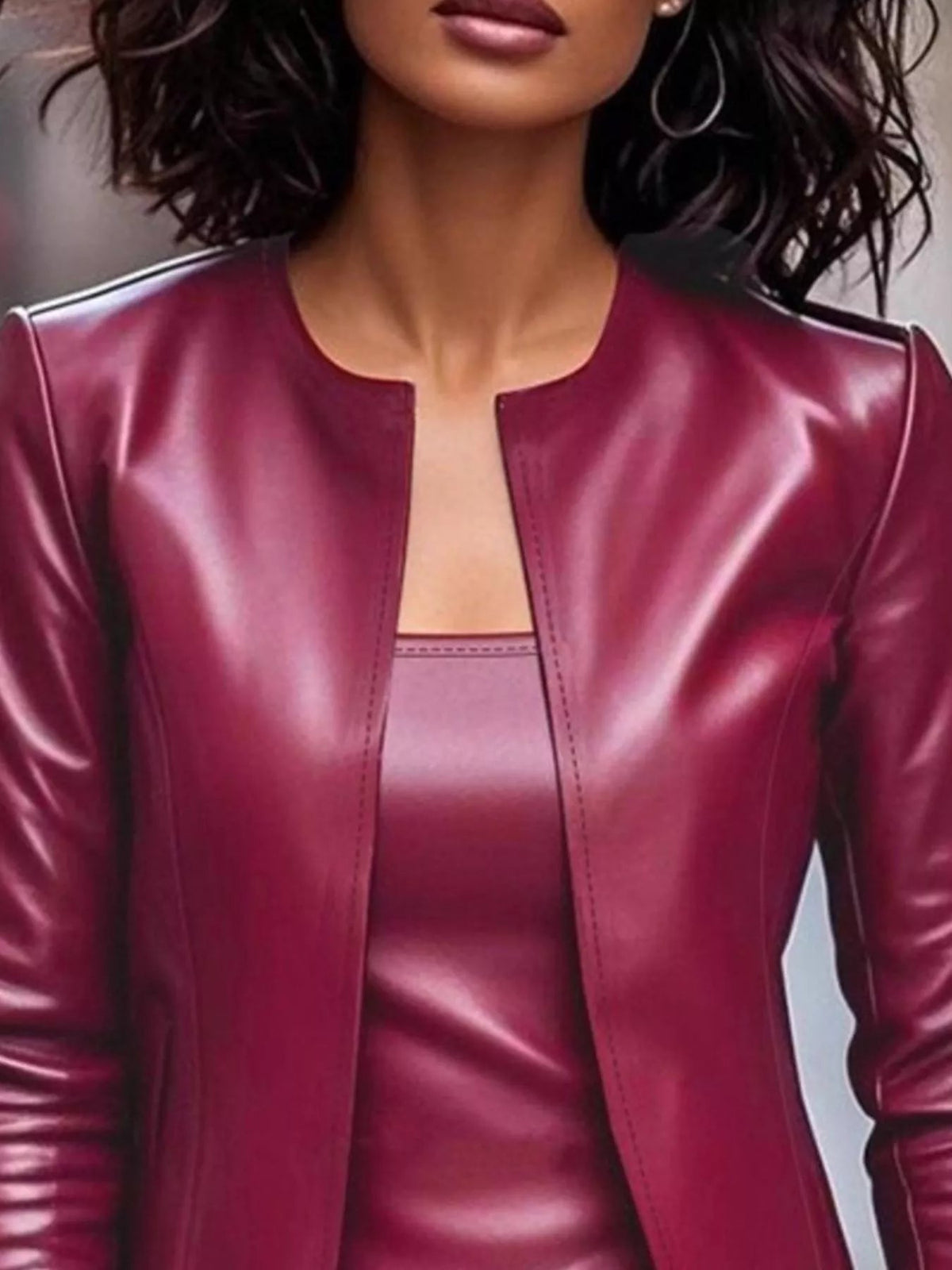 Pinterest Rochelle Be Leather Jacket & Dress Set | Rochelle’s House