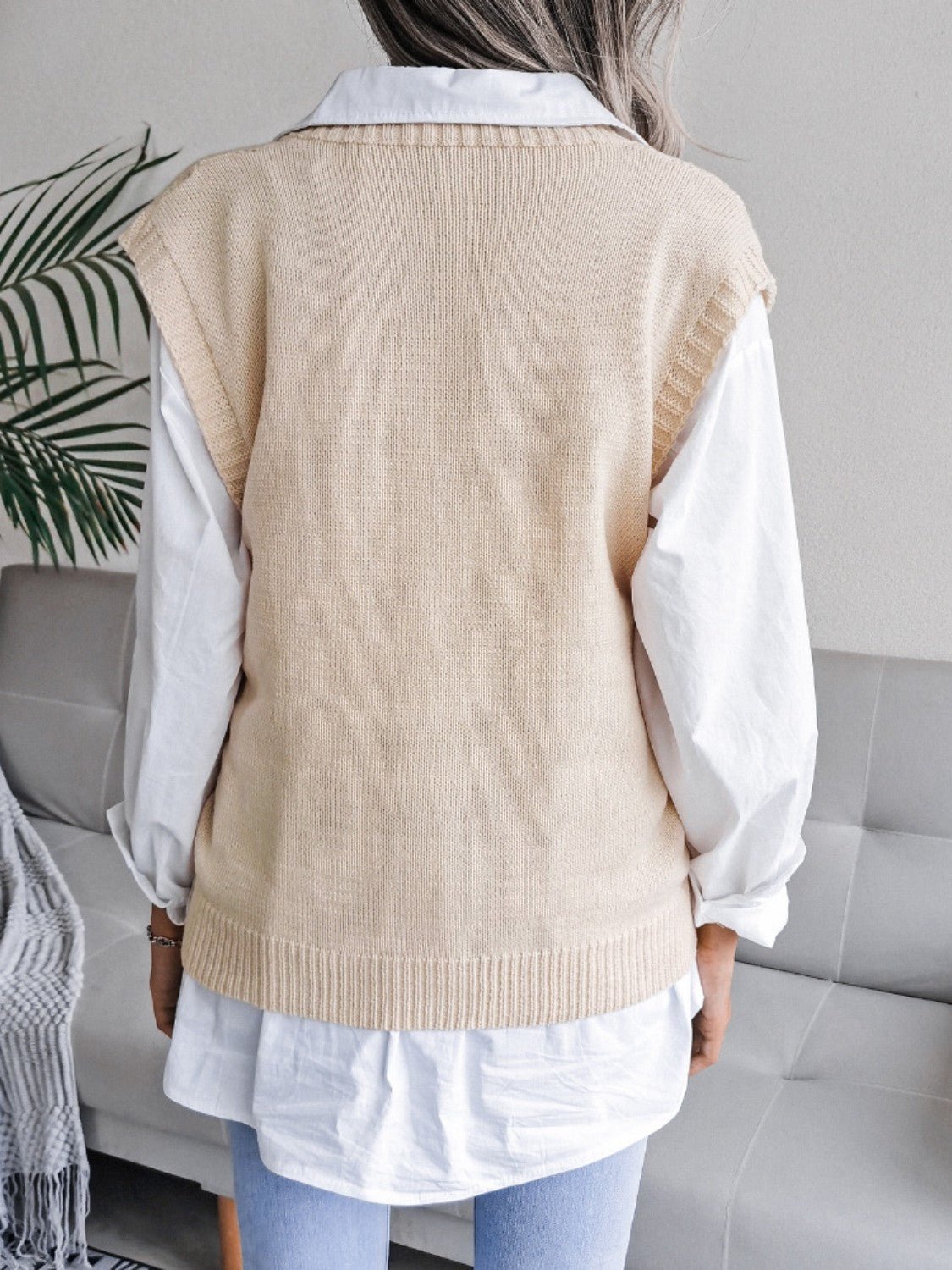 Lifestyle image of product styled for a chic daytime look