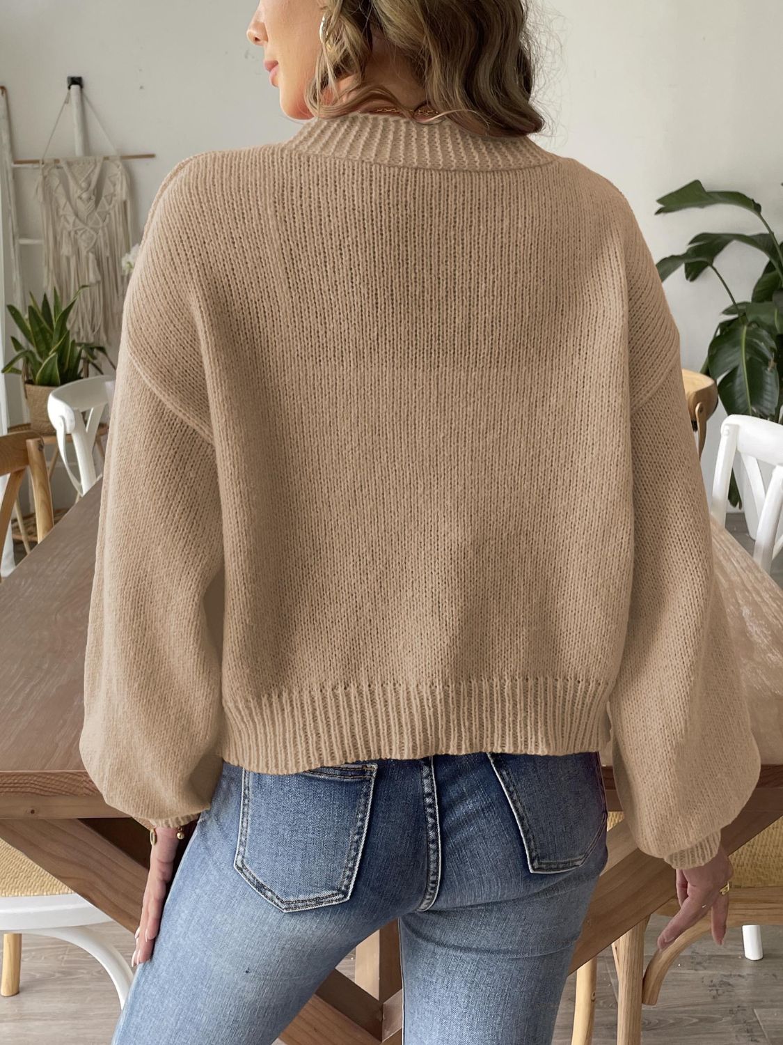 Lifestyle image of product styled for a chic daytime look