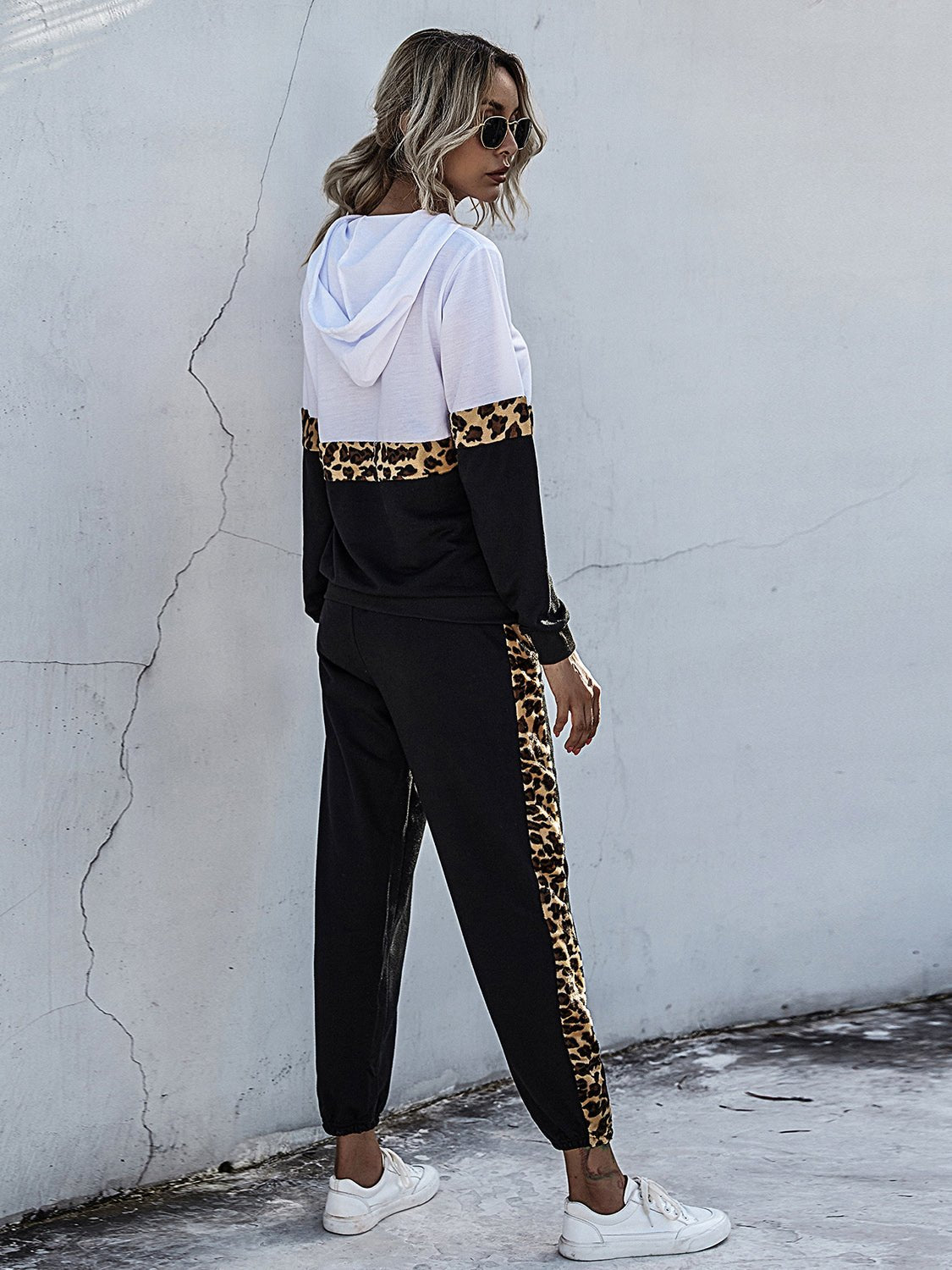 Back view of product with easy, flowy drape