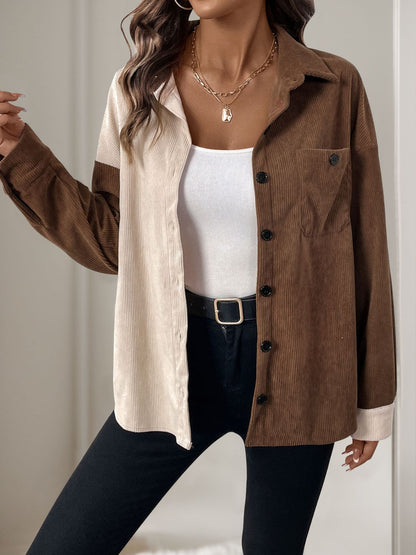 Side view of product highlighting flattering shape and movement