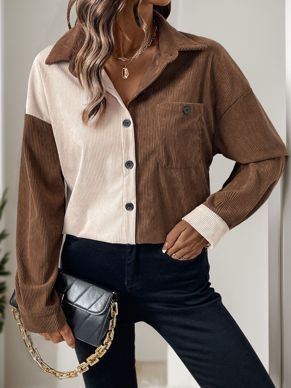 Close-up of product showing fabric texture and finish