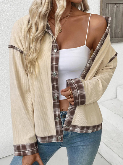 Back view of product with easy, flowy drape