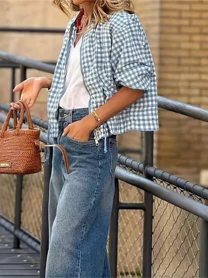 Lifestyle image of product styled for a chic daytime look