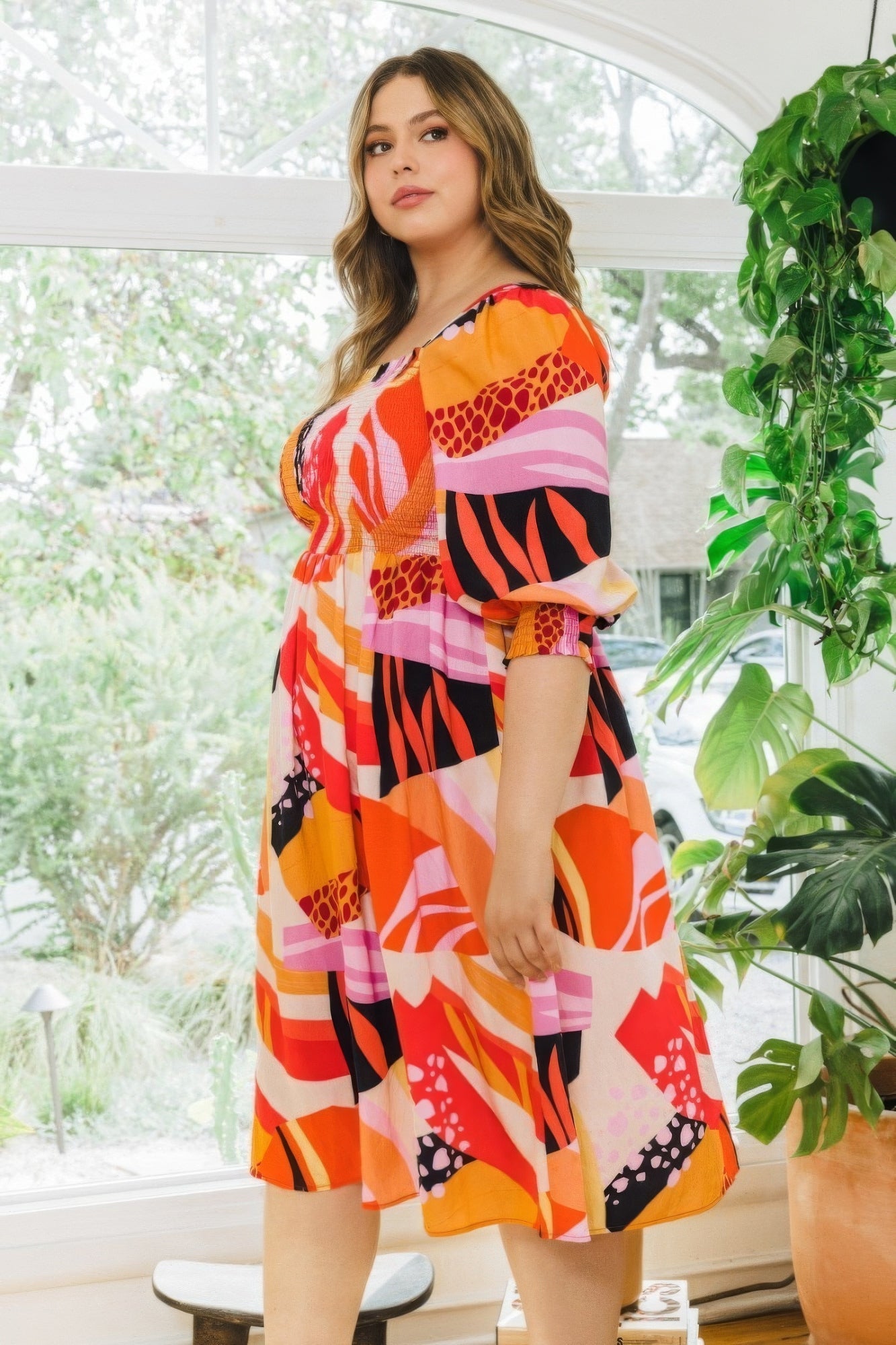 Close-up of product showing fabric texture and finish