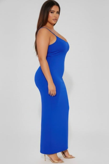 Plus Ribbed Mermaaid Hem Cami Dress - Rochelle's House LLC