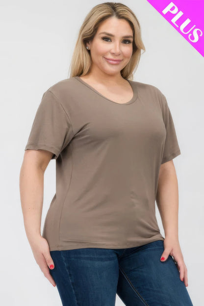 Side view of product highlighting flattering shape and movement