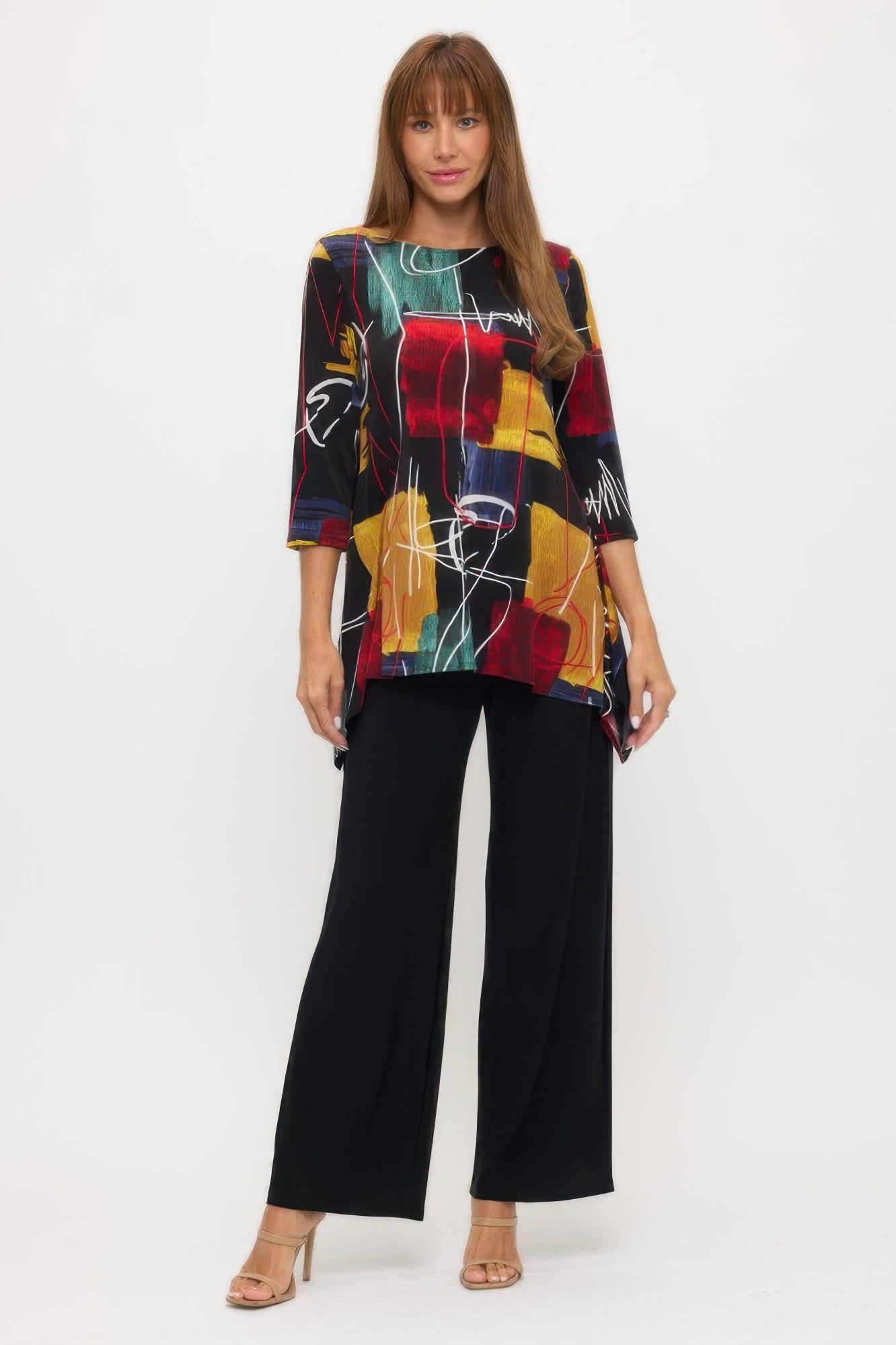 Plus Size Boat Neckline Tunic - Rochelle's House LLC