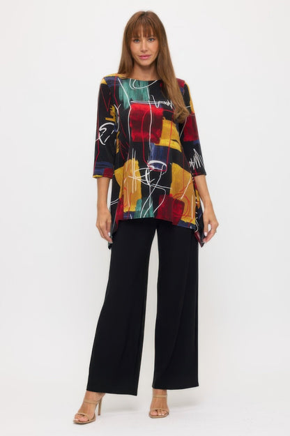 Plus Size Boat Neckline Tunic - Rochelle's House LLC