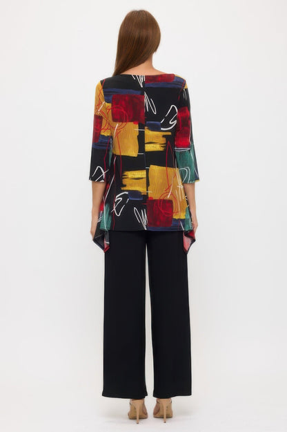 Plus Size Boat Neckline Tunic - Rochelle's House LLC