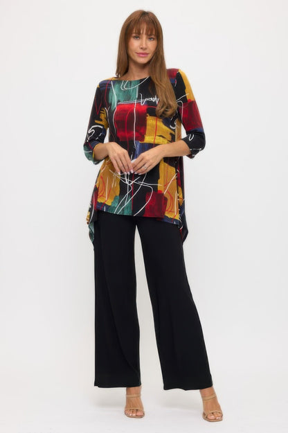 Plus Size Boat Neckline Tunic - Rochelle's House LLC