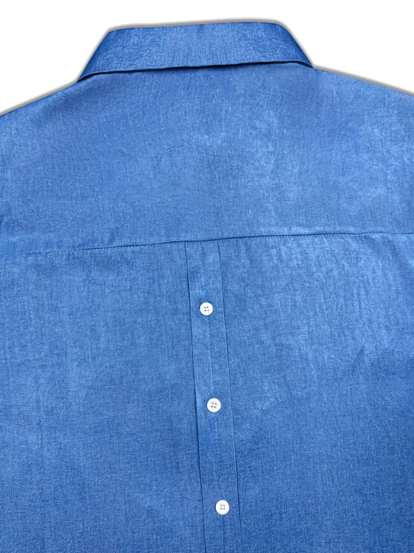 Plus Size Collared Neck Half Button Blouse - Rochelle's House LLC