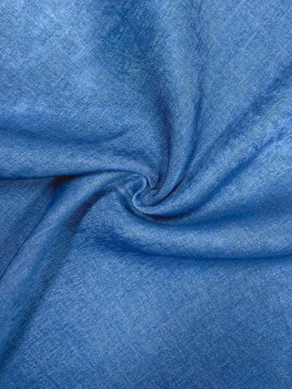 Plus Size Collared Neck Half Button Blouse - Rochelle's House LLC