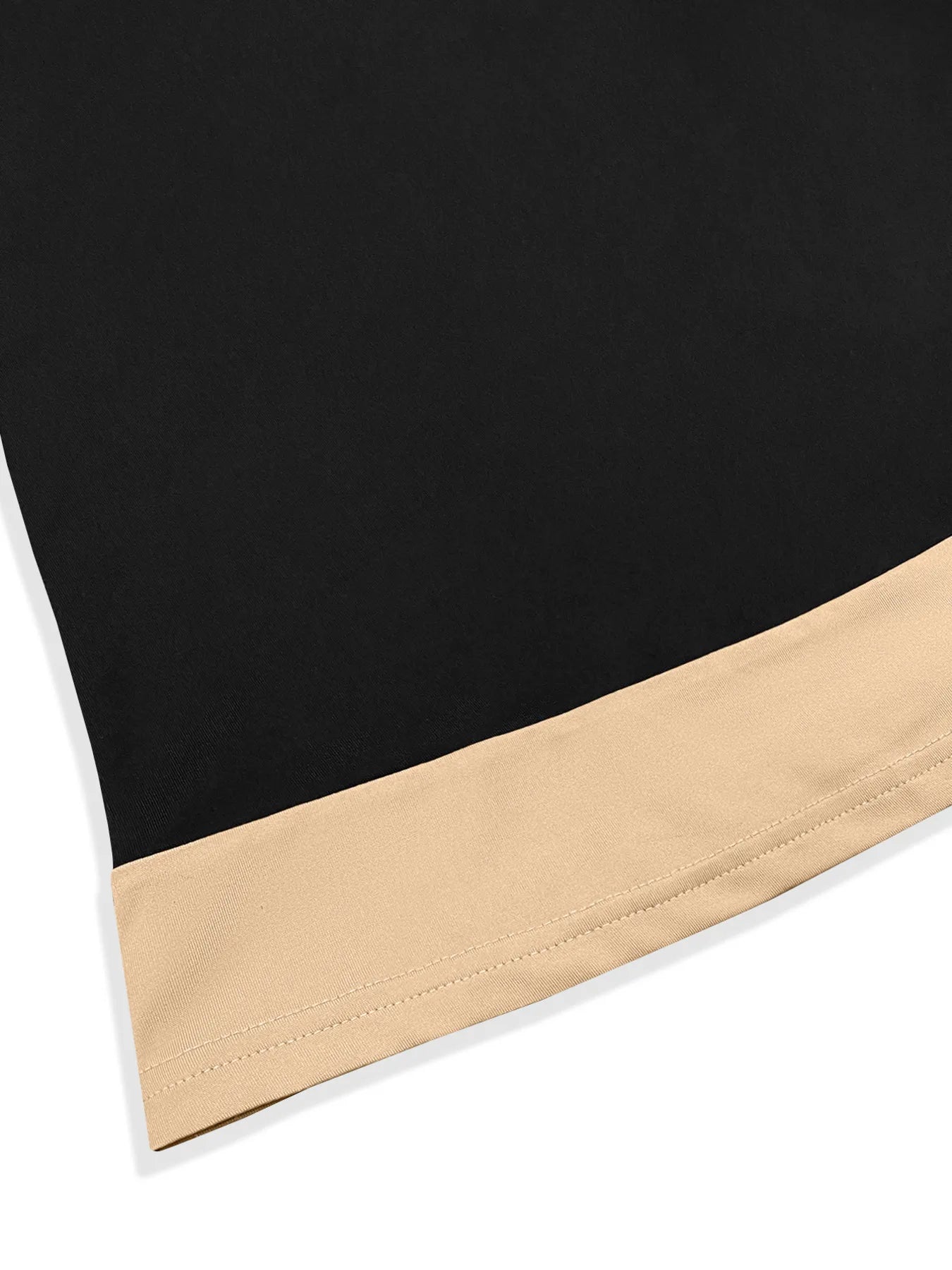 Side view of product highlighting flattering shape and movement