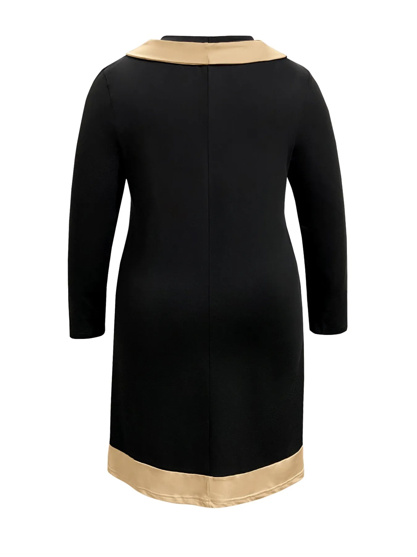 Back view of product with easy, flowy drape